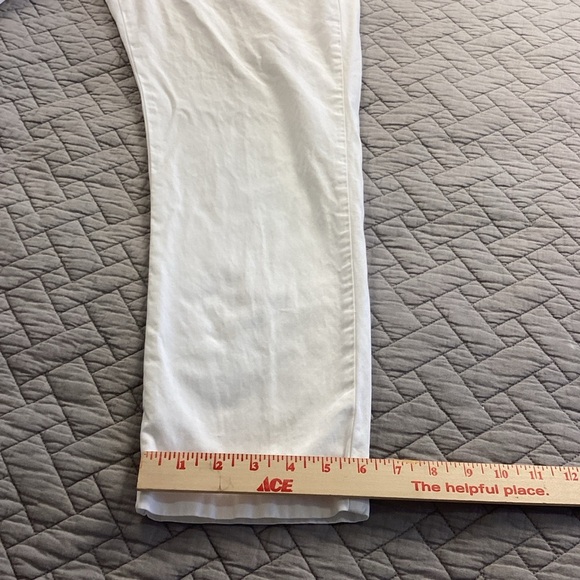 Polo by Ralph Lauren Women's White Straight Leg Pants - Picture 7 of 13